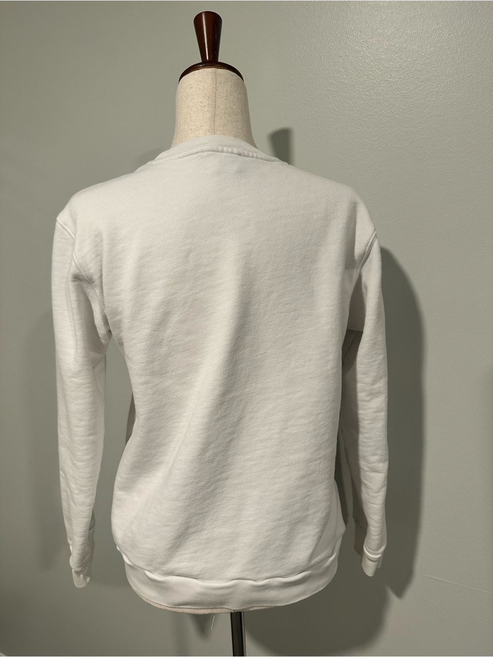 CHANEL White Logo Crewneck Sweatshirt - Picture 3 of 6